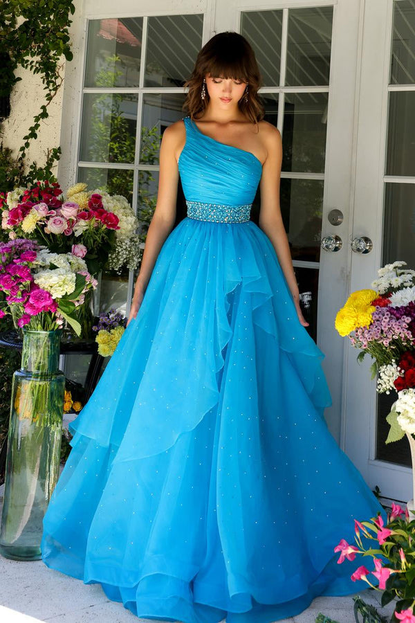 Ava Presley 29534 Organza Layered A-Line Dress Ava Presley