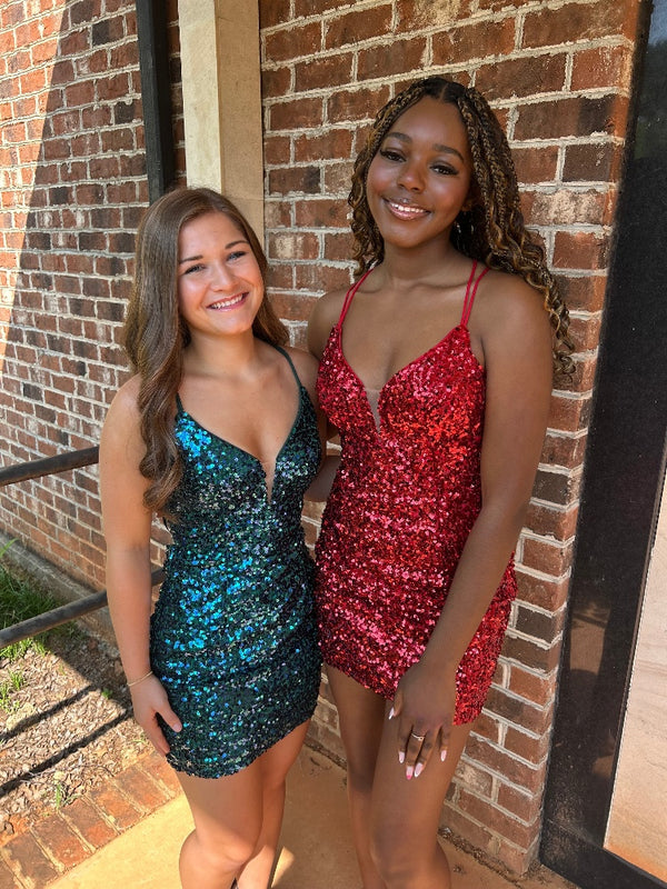 ALYCE Paris 4906 Sequin Cocktail Dress