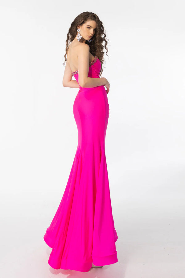 Ava Presley 39290 Beaded Sweetheart Dress Ava Presley