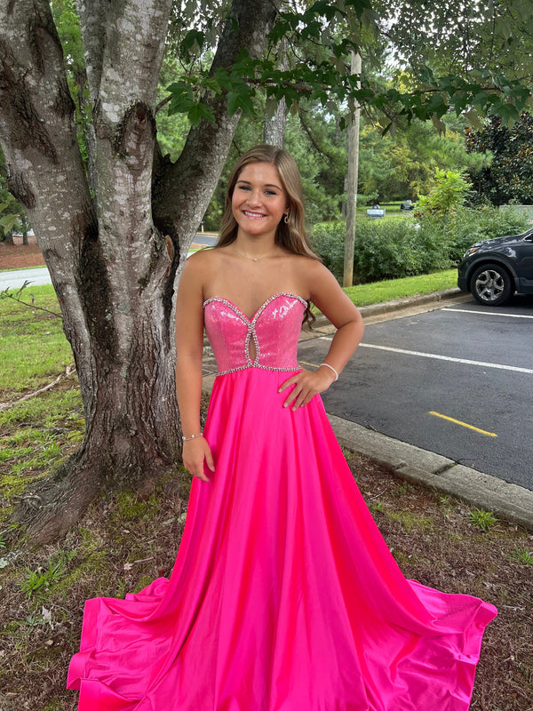 Ava Presley 39236 Keyhole Bodice A-Line Dress Ava Presley