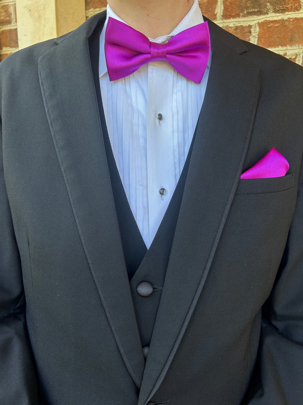 Black Allure Modern Fit Tuxedo by Jean Yves Jean Yves