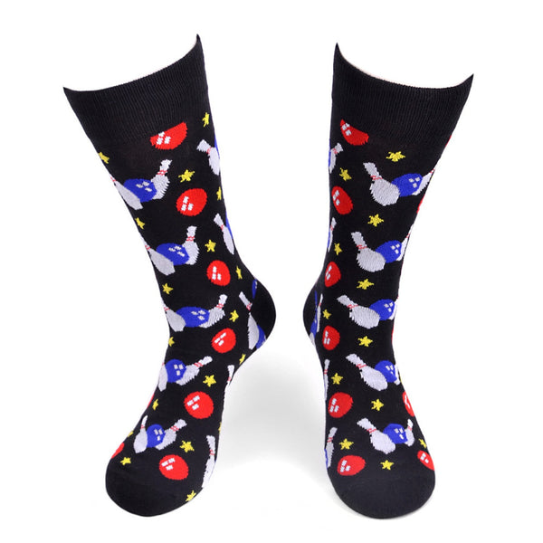 Men's Bowling Novelty Socks SELININYÂ