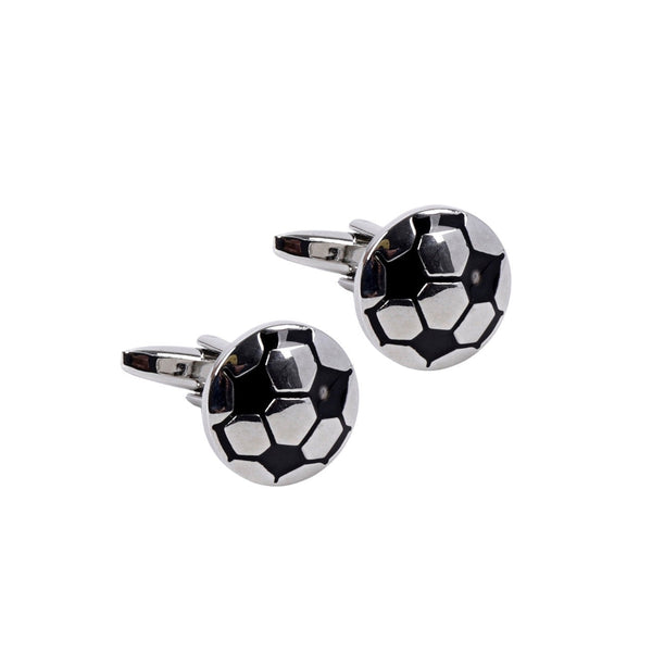 Soccer Ball Novelty Cufflinks SELININY