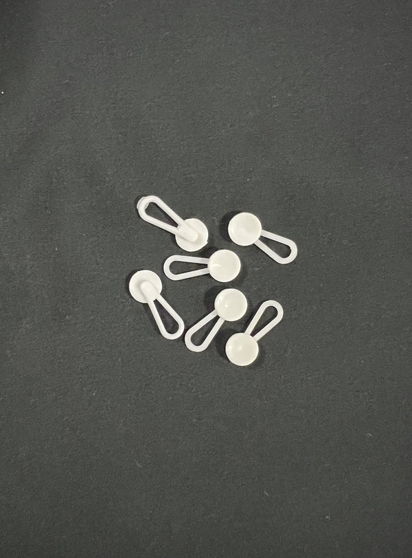 Collar Extender Set of 6 - White Eddy's All Occasion Jewelry