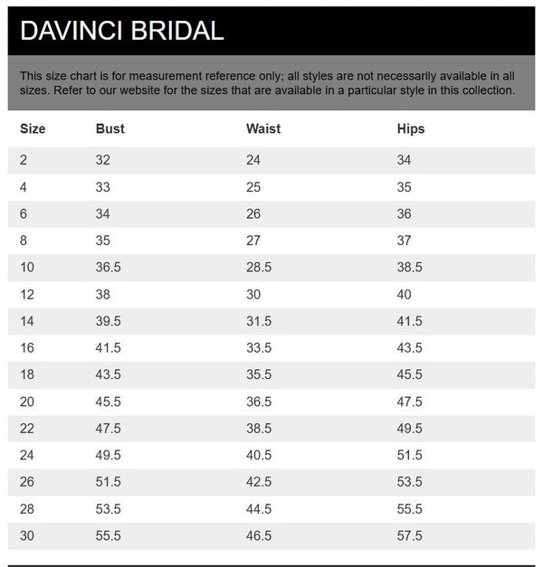 DaVinci Bridal 50440 Beaded Bodice Tulle A-Line Dress DaVinci Bridal