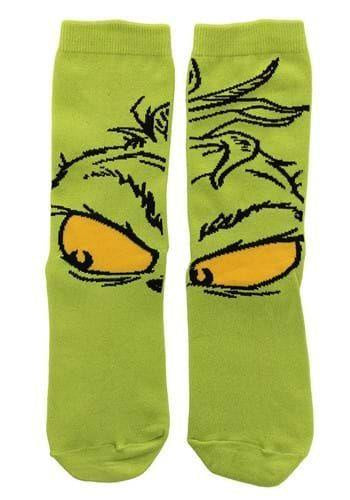 The Grinch Novelty Crew Socks ElopeÂ