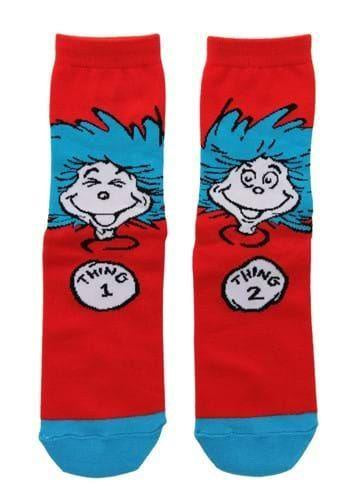 Dr. Suess' Thing 1 & Thing 2 Crew Socks Elope