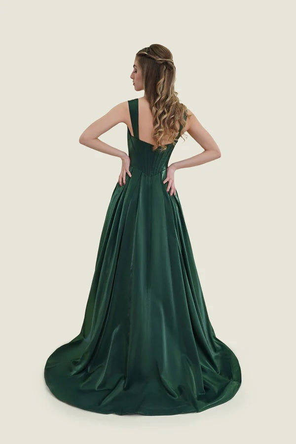 FLAIR Prom 25014 Shimmer A-Line Dress