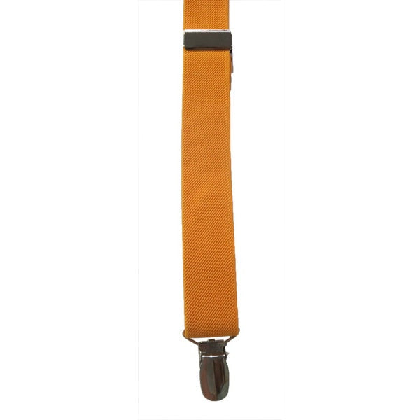 Gold Clip-on Suspenders Tuxedo Park