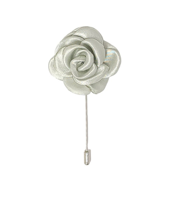 Floral Lapel Pin - Sea Pearl Manzini New York