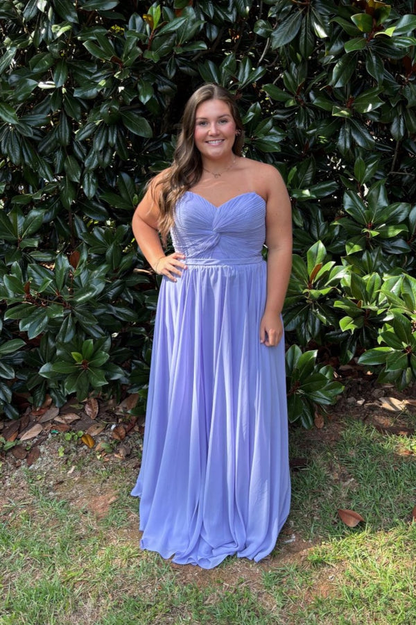 Lucci Lu B96013 Lavender Chiffon Dress