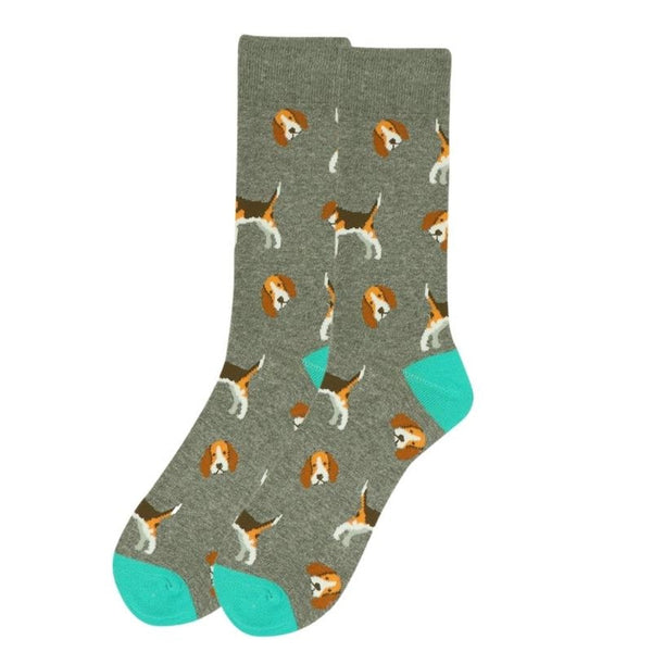 Men's Beagle Novelty Socks SELININYÂ