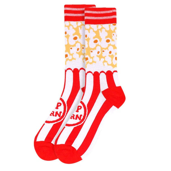Men's Popcorn Novelty Socks SELININY
