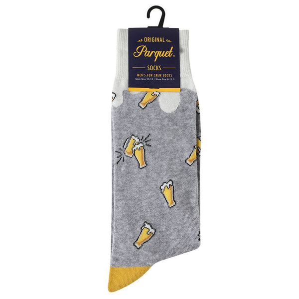 Men's Frothy Beer Novelty Socks