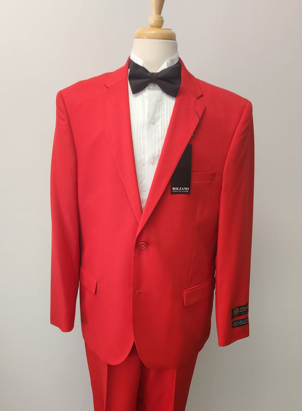 New Bolzano Red Regular Fit Suit Bolzano