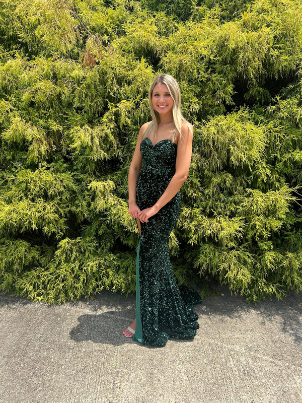 Portia & Scarlett PS22348 Sequin Sweetheart Dress Allure BridalsÂ