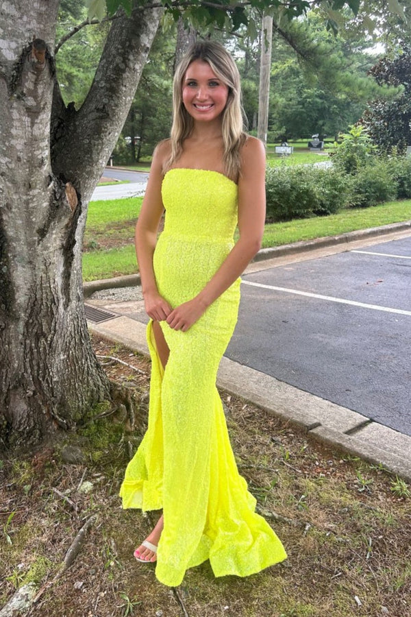 Portia & Scarlett PS22378 Strapless Sequin Dress Allure Bridals