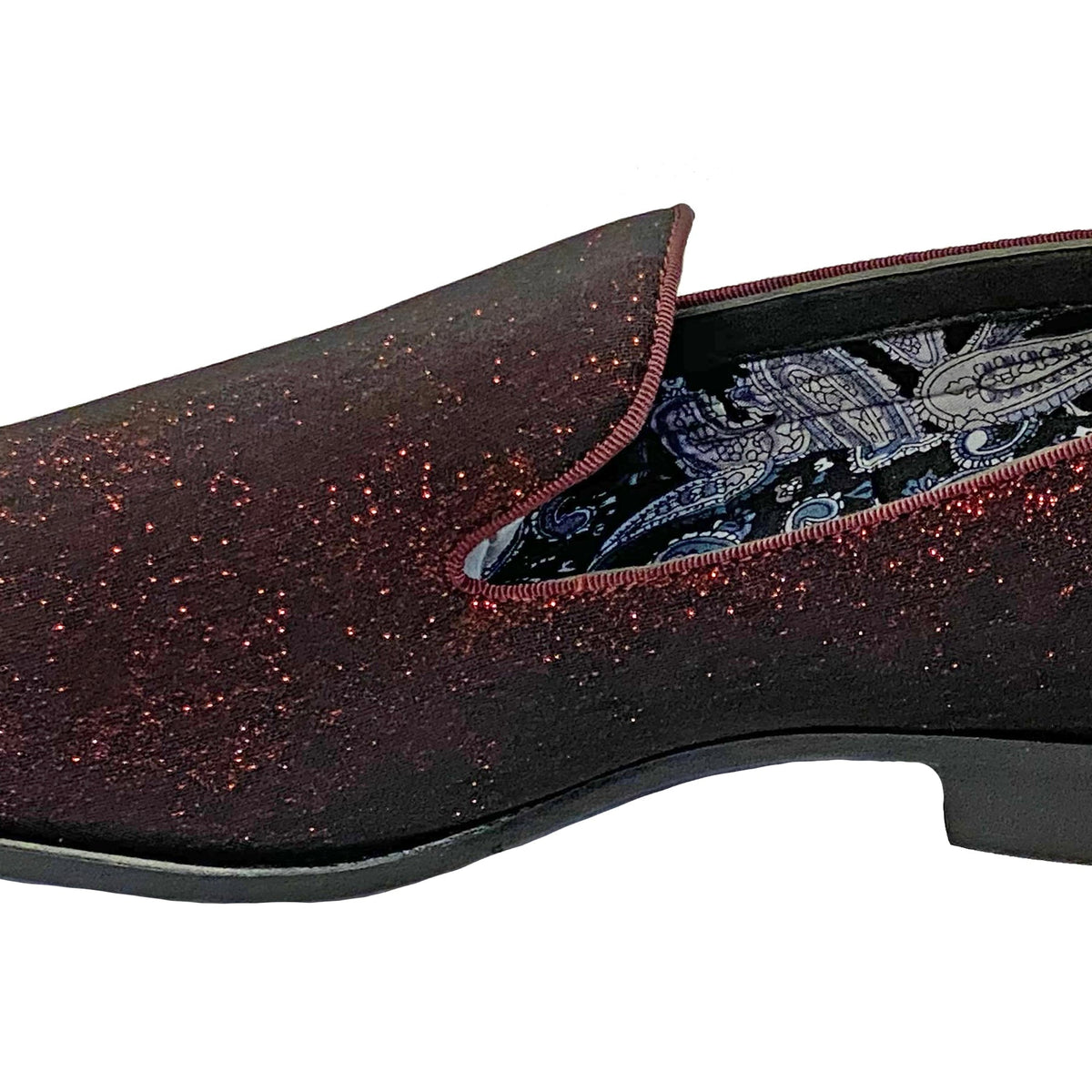 New Men's Red Sparkle Fashion Shoes  Formalwear Outlet