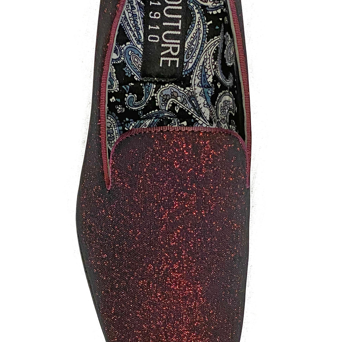 New Men's Red Sparkle Fashion Shoes – Formalwear Outlet