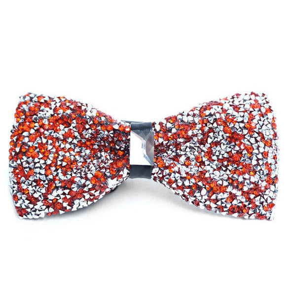 Red Sparkling Crystal Bow Tie SELININYÂ
