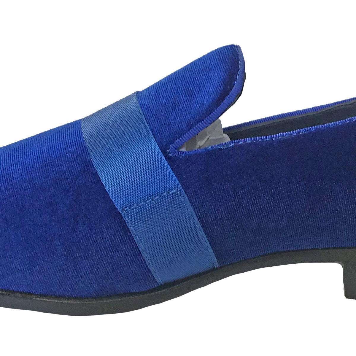 New Men's Royal Blue Velvet Fashion Shoes 11M New Men's Royal Blue Velvet Fashion Shoes 11M