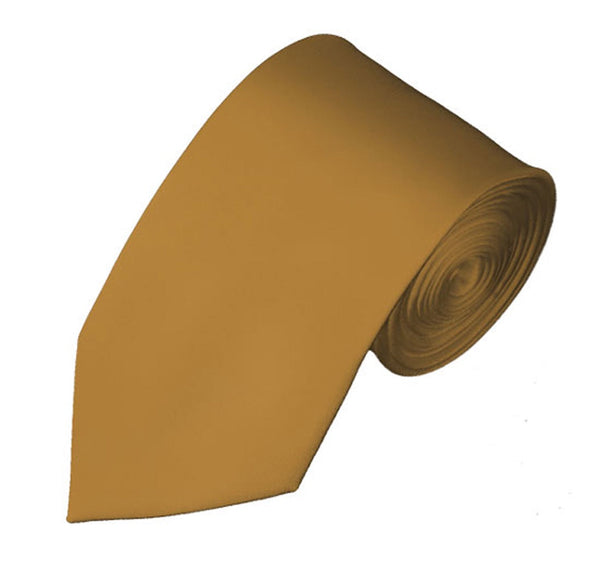 New Copper Self Tie Slim Long Tie TieOutlet.com