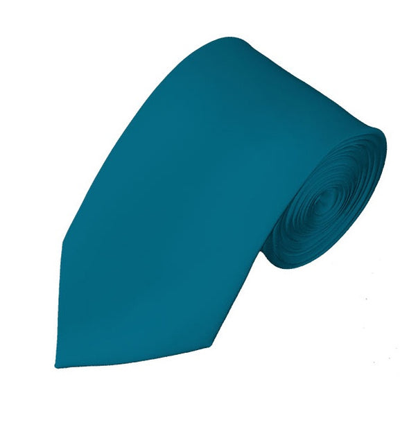 New Oasis Teal Self Tie Slim Long Tie Not specified