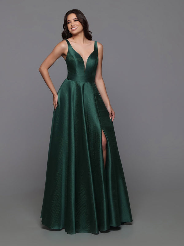 Sparkle Prom 72228 Emerald Green A-Line Dress Sparkle Prom Collection