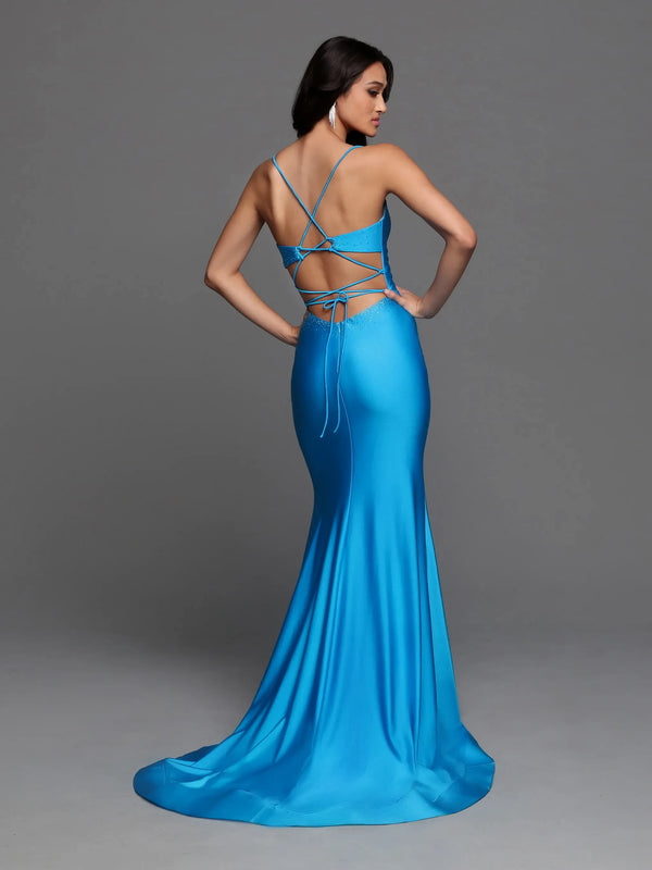 Sparkle Prom 72271 Stretch Fit-n-Flare Dress Sparkle Prom Collection