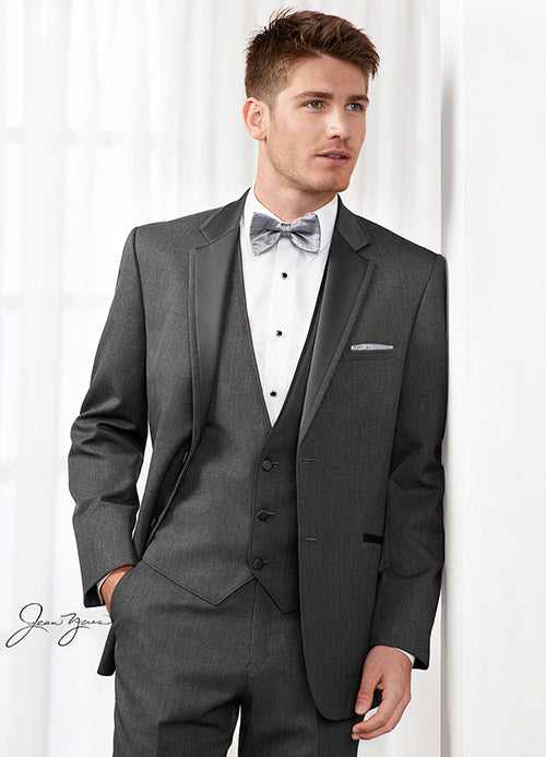 Steel Grey 'Twilight' Modern Fit Tuxedo by Jean Yves Jean Yves