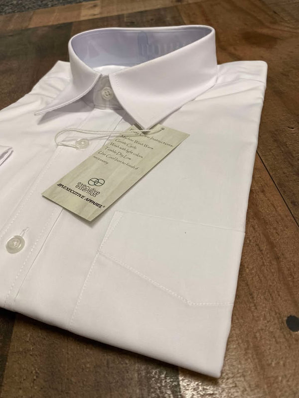 Executive Apparel White Dress Shirt Executive Apparel