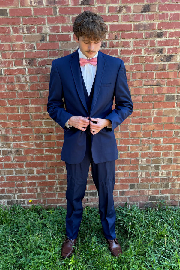 Super Blue Moda Suit Jacket & Pant Jean Yves