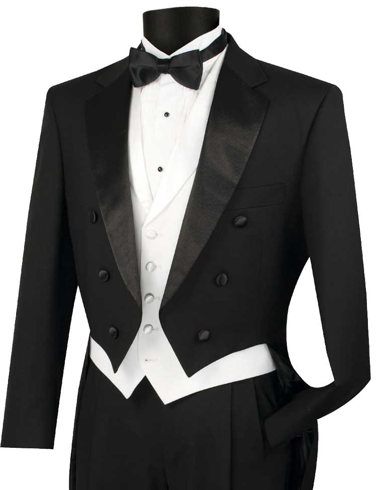 White 2025 tailcoat tuxedo