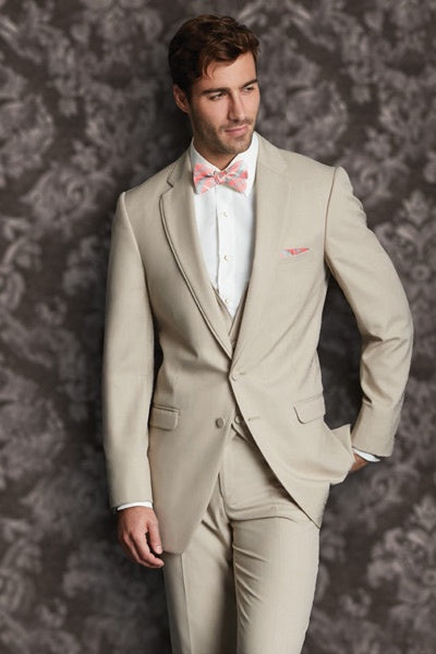 Tan Allure Destination Tuxedo Jacket and Pants by Jean Yves