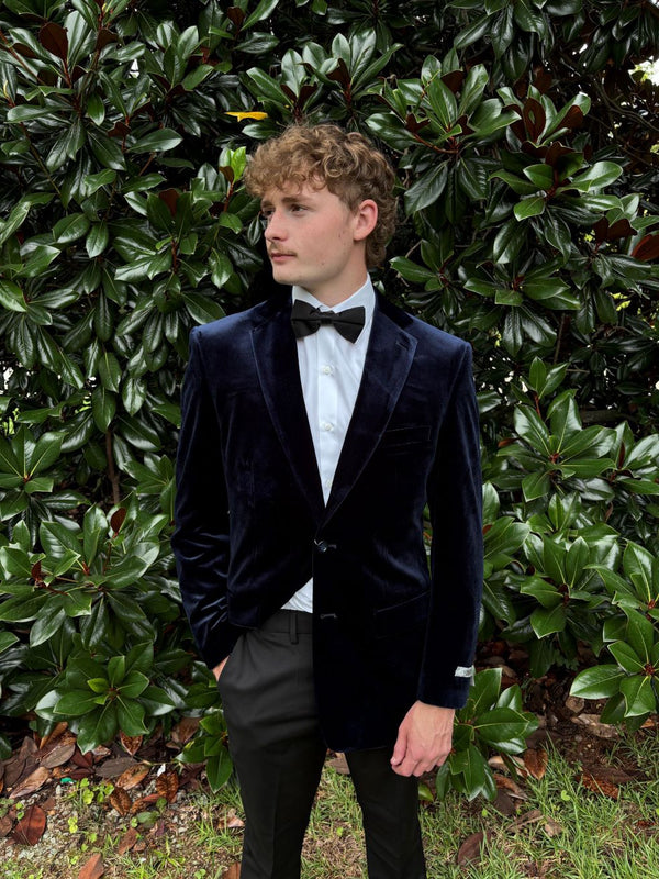 New Sapphire Velvet Slim Fit Fashion Jacket VINCIÂ