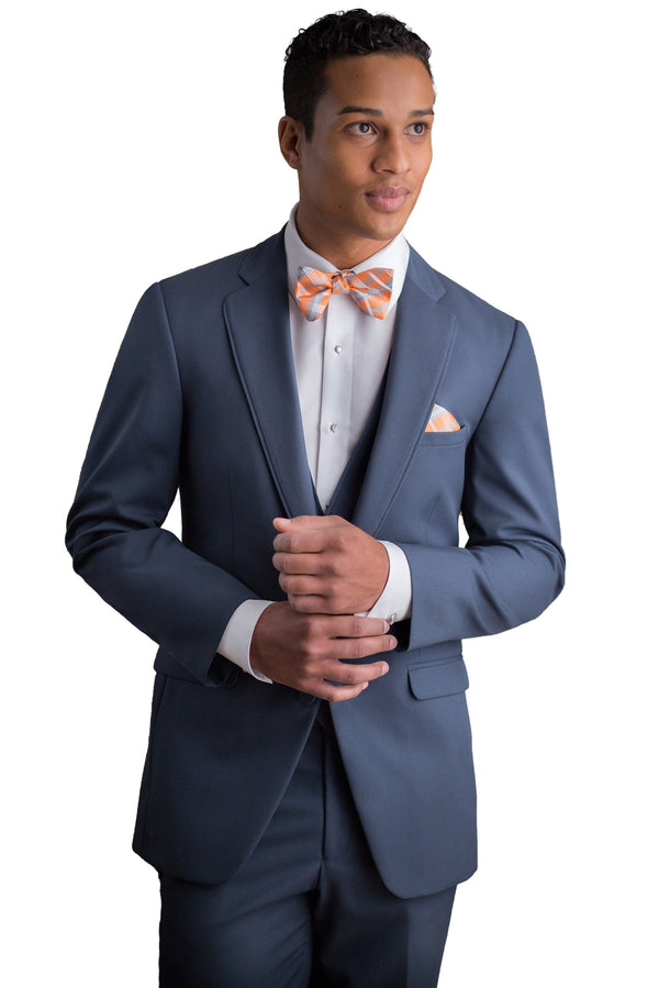 Slate Blue 'Bartlett' Tuxedo by Allure Men Allure Men