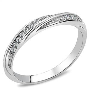 Minimal Cubic Zirconia Ring Fashion Jewelry