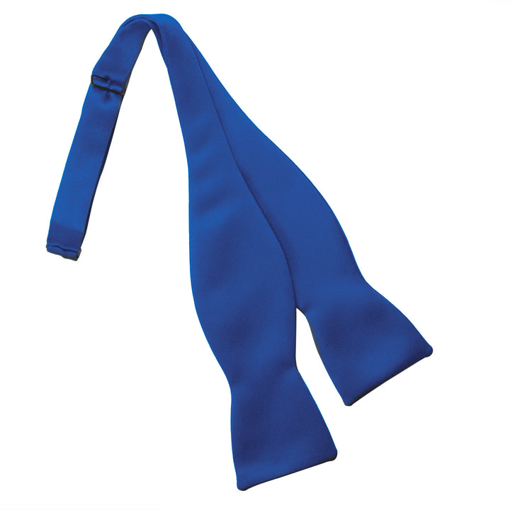 Men's Royal Blue Self Tie Bow Tie