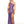 ALYCE Paris 140269 Purple Fitted Sequin One Shoulder Dress with Slit