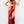 JVN by Jovani 22855 One Shoulder Iridescent Sequin Sheath Dress with Side Cutout and Slit - Red or Purple