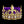 King's Crown - Purple Gold Rhinestone Jewelry 