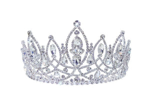 Diamond Dream 3.25" Silver Rhinestone Tiara Rhinestone Jewelry 