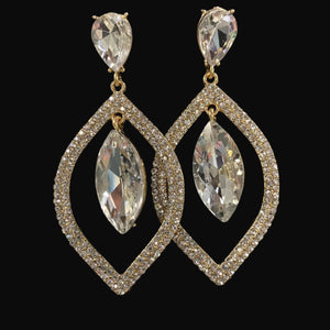 Teardrop Marquise Accent Earrings Not specified 