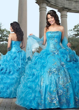 Da Vinci Quinceañera Dress 2533 Pink Multi Da Vinci Quinceañera 