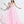 Rachel Allan 2854 Ice Pink Chiffon Dress Rachel Allan 