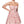 ALYCE Paris 30019 Pink Floral Chantilly Lace Cocktail Dress Alyce Paris 