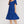 Under The Stars Royal Blue Midi Dress with Tie Back