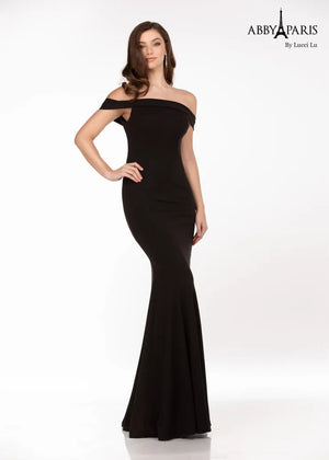Lucci Lu 93116 Off Shoulder Fitted Dress Lucci Lu 