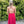 Alyce Paris 1512 Red Chiffon A-Line Dress - Size 4