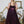 Athena Prom 8164 Plum Purple Square Neck Shimmer Satin A-Line Dress - Size 22